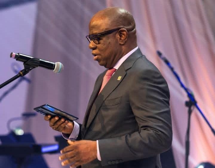 NNPC Leadership Bashir Ojulari addressing stakeholders on Nigeria’s oil and gas sector development