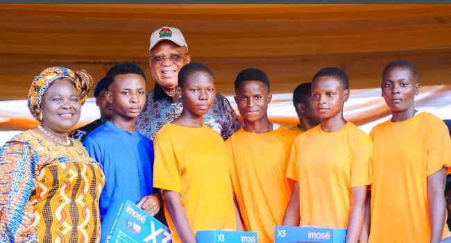 Gov Eno Offers Scholarships, Jobs, Housing To Orphans On 62nd Birthday